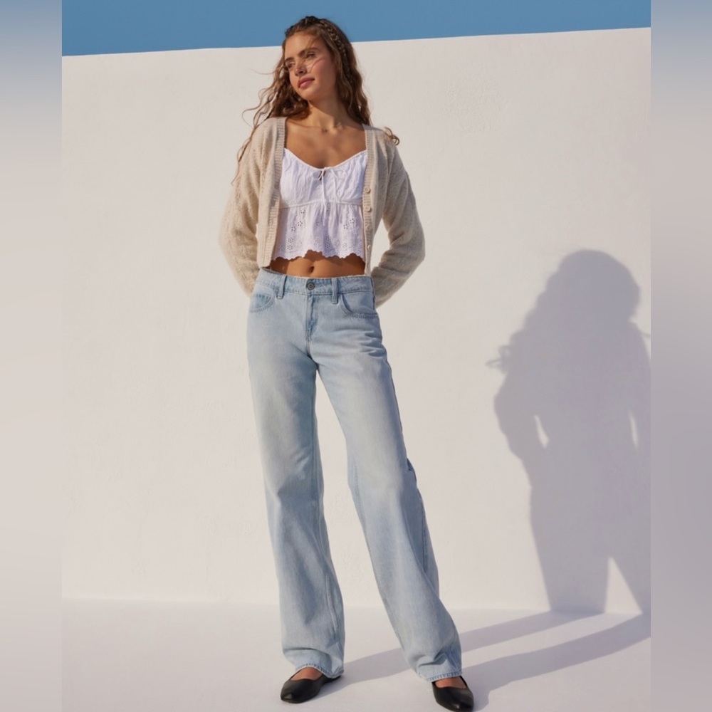 Hollister Low Rise Baggy Jeans